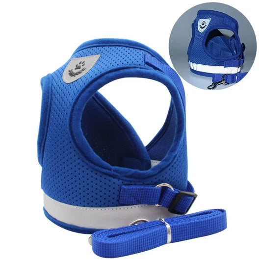 Pawzoa™ SecureFit No-Pull Pet Harness Set